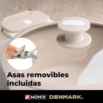 Monix Denmark M689902 Σετ Μαγειρικών Σκευών 9 τεμαχίων Monix Denmark M689902 Σετ Μαγειρικών Σκευών 9 τεμαχίων