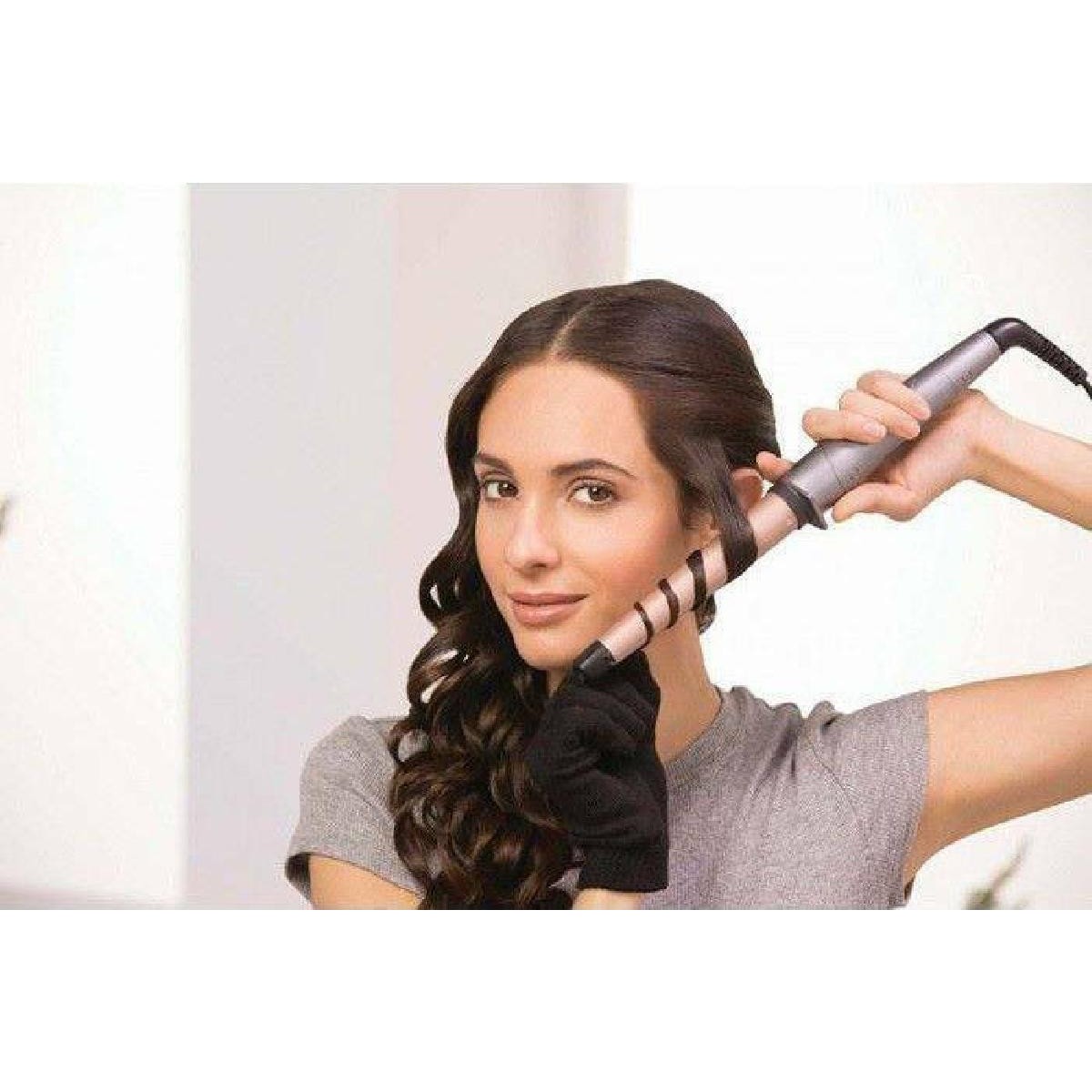 Remington CI83V6 Curling Iron Keratin Protect  grey rose gold