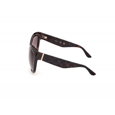 Guess Γυναικεία Γυαλιά Ηλίου GU00130 52F 61 Butterfly Καφέ με Καφέ Ντεγκραντέ Φακούς