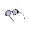 Guess Γυναικεία Γυαλιά Ηλίου GU7862 53V 56 Καφέ Ταρταρούγα με Μπλε Φακούς