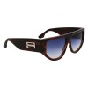 Victoria Beckham Γυναικεία Γυαλιά Ηλίου Καφέ με Gradient Φακούς (VB676S 227 55)
