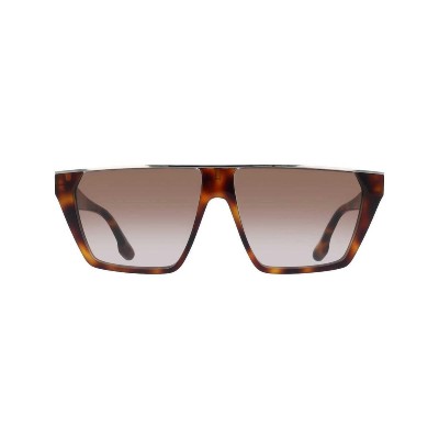 Victoria Beckham Γυναικεία Γυαλιά Ηλίου Καφέ με Gradient Φακούς (VB683S 215 58)