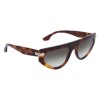 Victoria Beckham Γυναικεία Γυαλιά Ηλίου Browline Καφέ (VB685S 215 56)