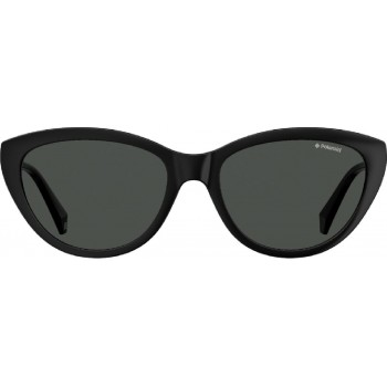 Polaroid Γυναικεία Γυαλιά Ηλίου Μαύρα με Cat Eye Σκελετό (PLD 4080/S 807M9 55)