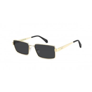 Polaroid Unisex Γυαλιά Ηλίου με Χρυσό Μεταλλικό Σκελετό (PLD 6255/S/X 2F7M9 56)