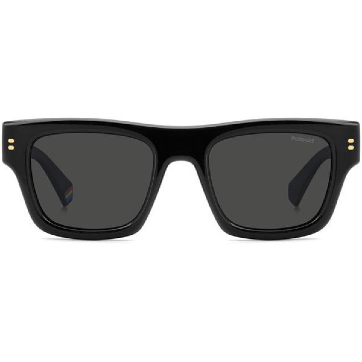 Polaroid Ανδρικά Γυαλιά Ηλίου με Μαύρο Σκελετό-Rectangle Design (PLD6238SX 807M9 51)