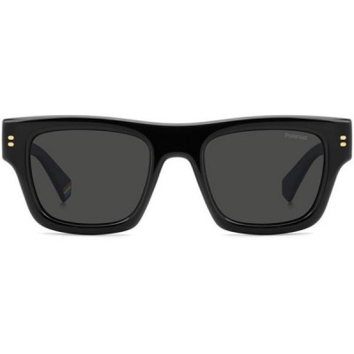 Polaroid Ανδρικά Γυαλιά Ηλίου με Μαύρο Σκελετό-Rectangle Design (PLD6238SX 807M9 51)