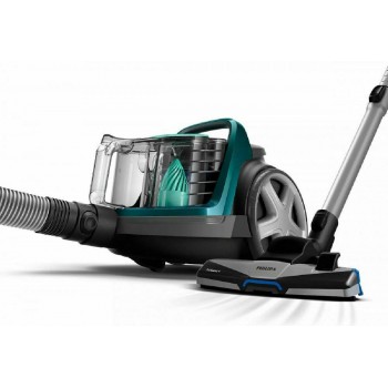 Philips PowerPro Active Compact FC 9550/09  Ηλεκτρική Σκούπα 900 watt με Κάδο green black