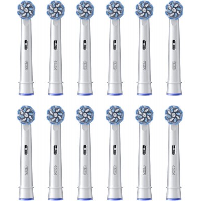 Oral B Sensitive Clean Toothbrush Heads 12 Pack White (859933)