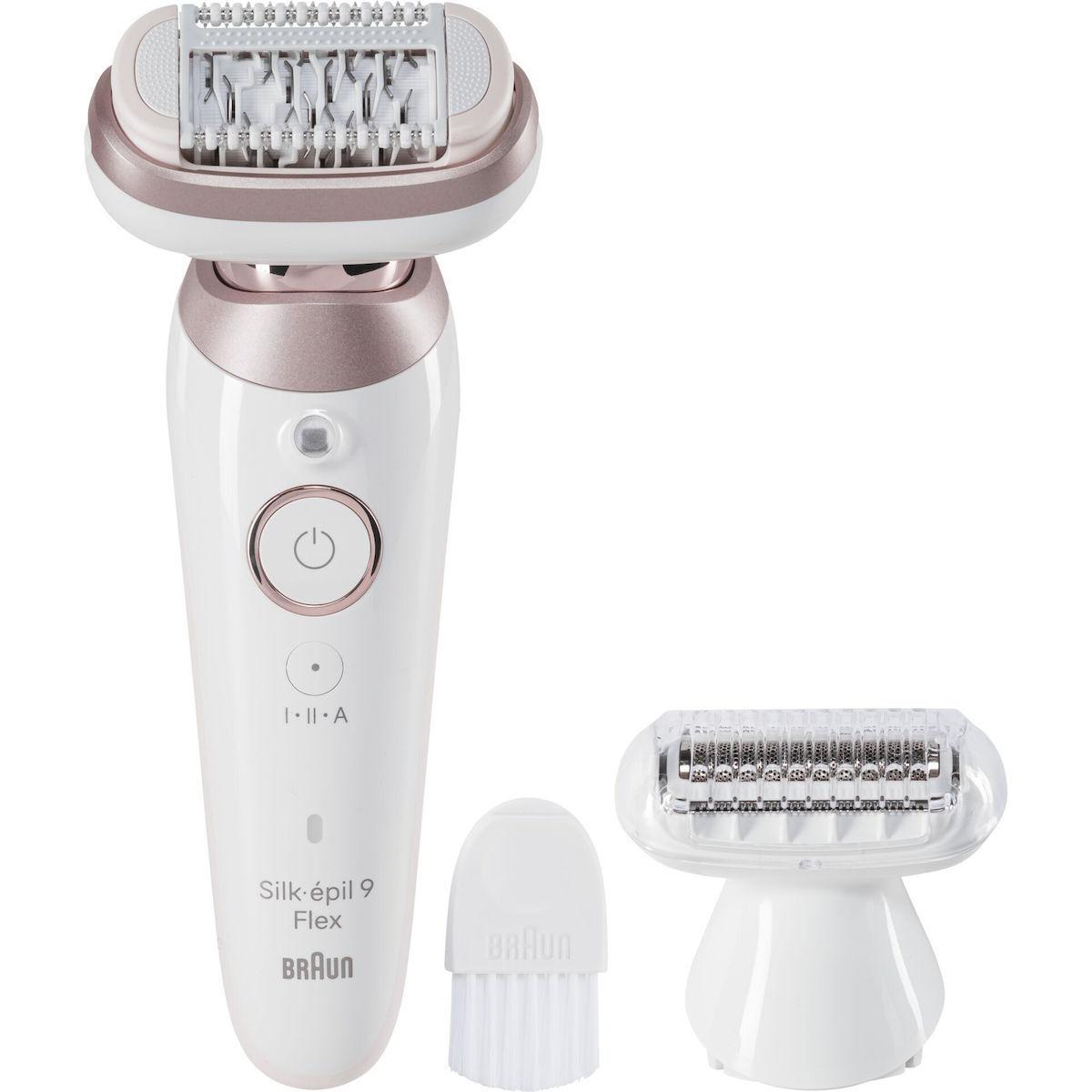 Braun Silk-epil Series 9 Flex SES9-030 3D Αποτριχωτική Μηχανή white gold