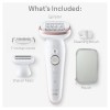 Braun Silk-epil Series 9 Flex SES9-030 3D Αποτριχωτική Μηχανή white gold