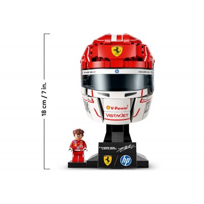 LEGO® Editions Scuderia Ferrari HP Charles Leclerc Helmet (43014) LEGO® Editions Scuderia Ferrari HP Charles Leclerc Helmet (43014)