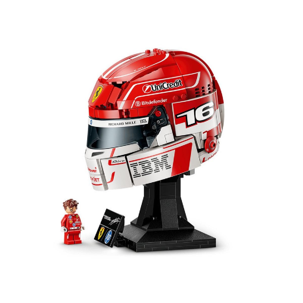 LEGO® Editions Scuderia Ferrari HP Charles Leclerc Helmet (43014) LEGO® Editions Scuderia Ferrari HP Charles Leclerc Helmet (43014)