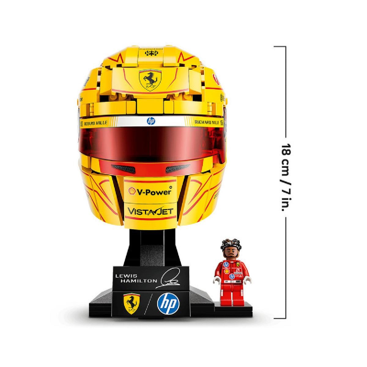 LEGO® Editions Scuderia Ferrari HP Lewis Hamilton Helmet (43022) LEGO® Editions Scuderia Ferrari HP Lewis Hamilton Helmet (43022)