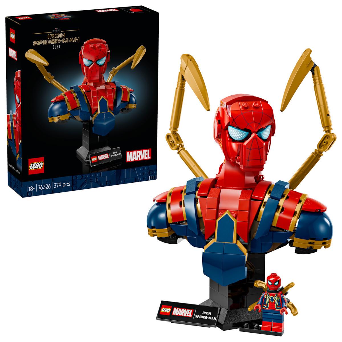 LEGO® Super Heroes Iron Spider-Man Bust (76326)