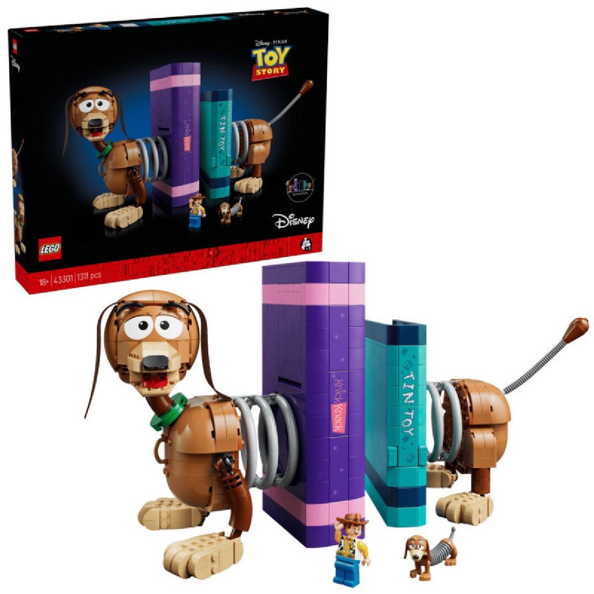 LEGO® Disney Toy Story Slinky Dog Bookends (43301) LEGO® Disney Toy Story Slinky Dog Bookends (43301)