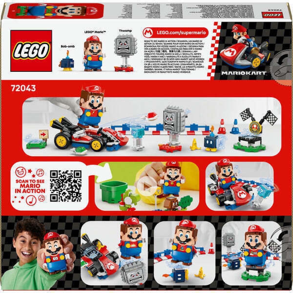 LEGO® Super Mario™ Mario Kart™ Interactive Mario & Standard Kart (72043) LEGO® Super Mario™ Mario Kart™ Interactive Mario & Standard Kart (72043)