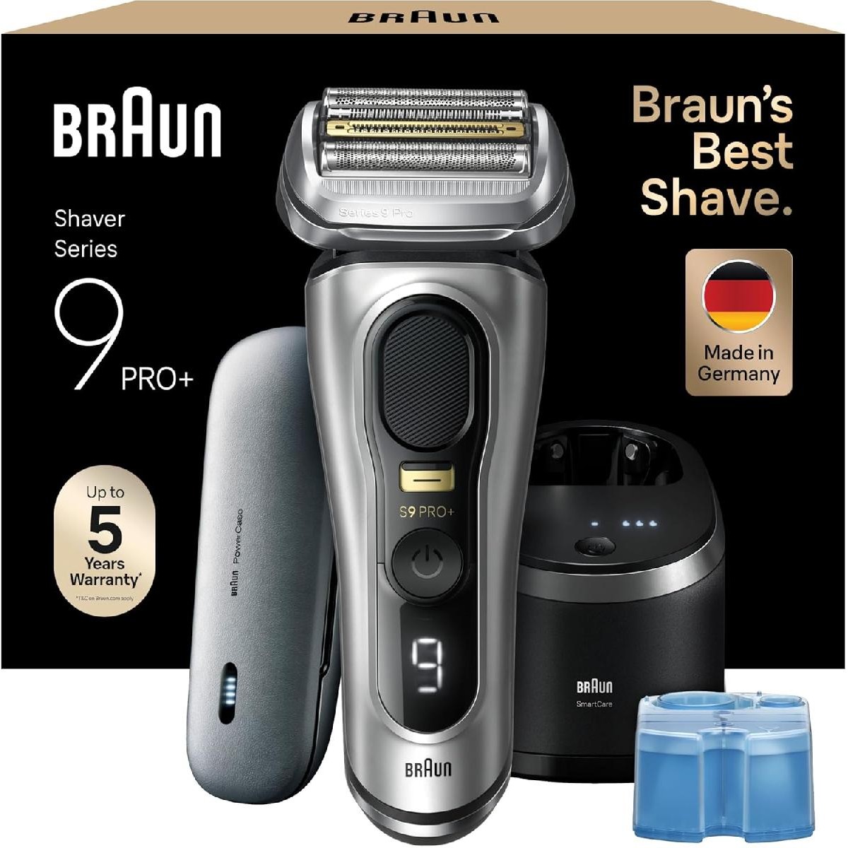 Braun 9577cc Series 9 Pro+ Wet & Dry shaver graphite silver (218283) Braun 9577cc Series 9 Pro+ Wet & Dry shaver graphite silver (218283)