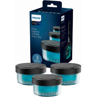 Philips CC13/50 Shaver Quick Clean Pod Αξεσουάρ Καθαρισμού pack of 3