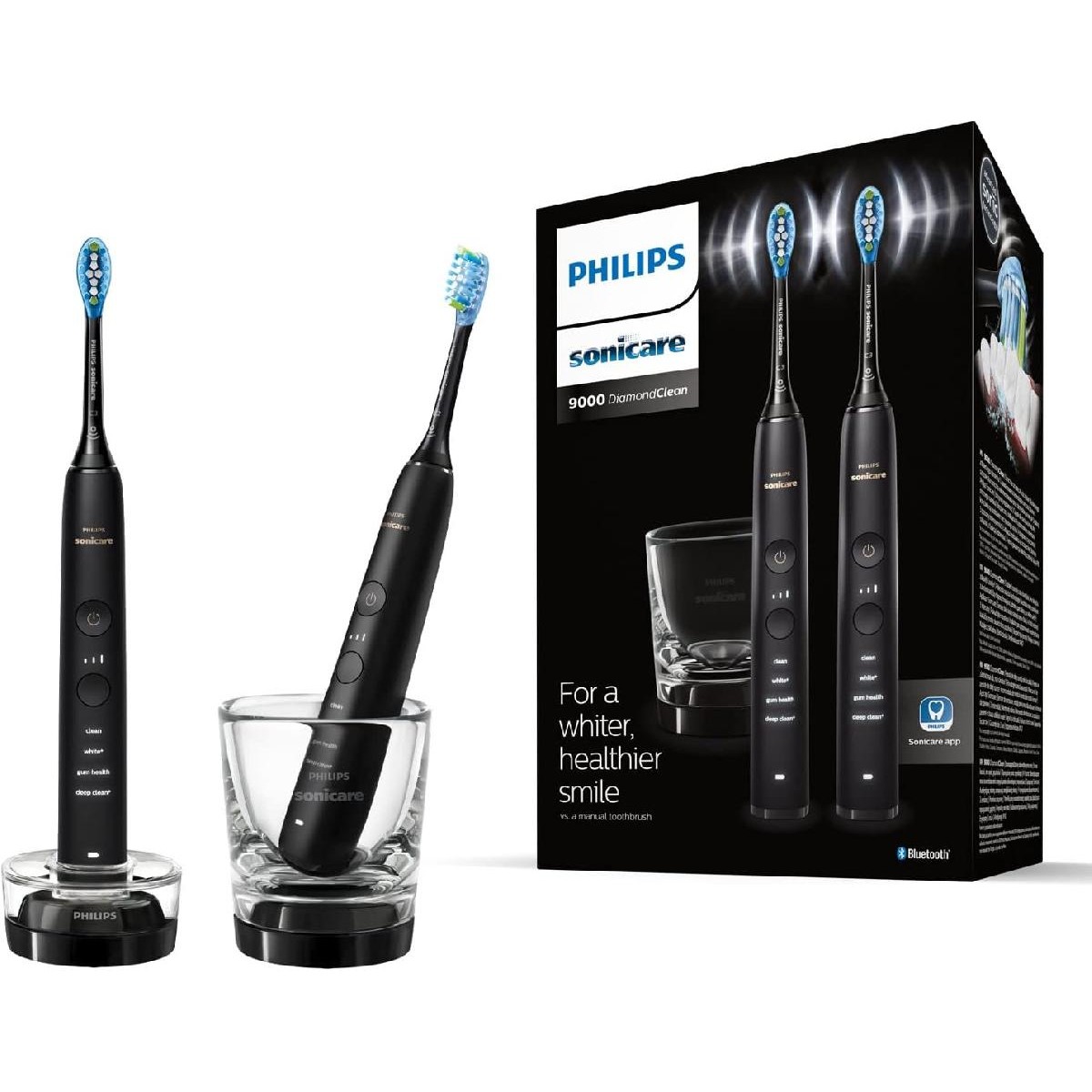 Philips HX9914/54 Sonicare DiamondClean 9000 διπλό πακέτο (Duo Pack) ηλεκτρικών οδοντόβουρτσων black Philips HX9914/54 Sonicare DiamondClean 9000 διπλό πακέτο (Duo Pack) ηλεκτρικών οδοντόβουρτσων black