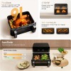 Mova FD20 Pro Aero Chef Air Fryer 9lt  Διπλός Κάδος & 360° Κυκλοφορία Αέρα black