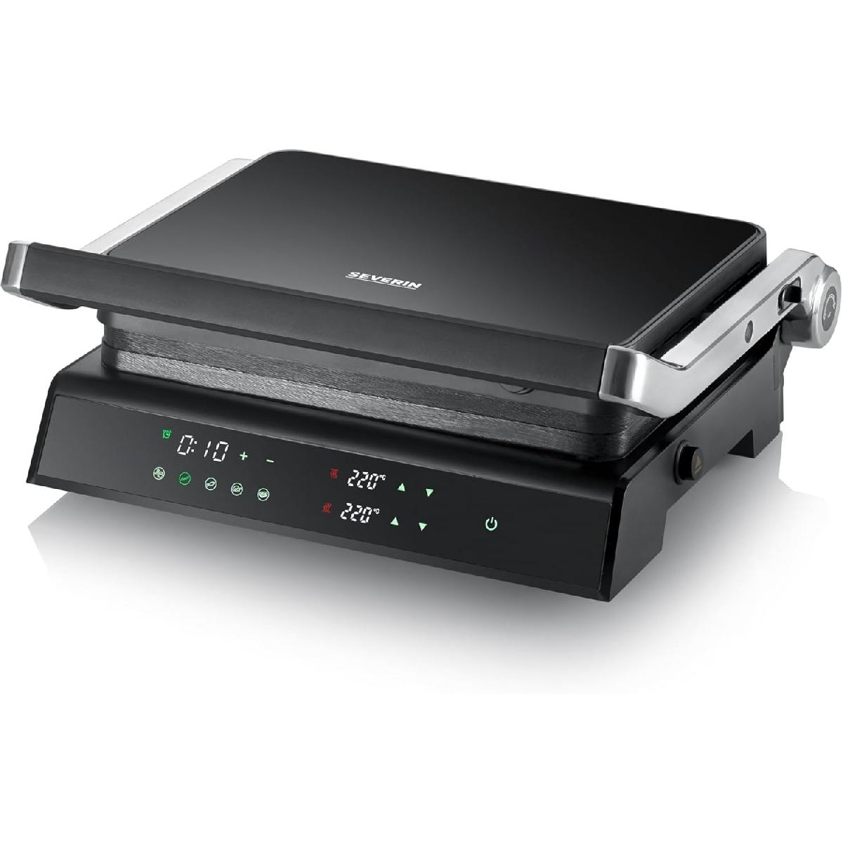 SEVERIN KG2399 SEVINI Comfort Ψηφιακή Τοστιέρα Γκριλιέρα 2000 watt black SEVERIN KG2399 SEVINI Comfort Ψηφιακή Τοστιέρα Γκριλιέρα 2000 watt black