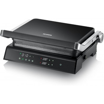 SEVERIN KG2399 SEVINI Comfort Ψηφιακή Τοστιέρα Γκριλιέρα 2000 watt black