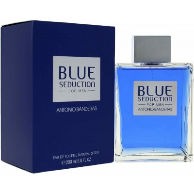 Antonio Banderas Blue Seduction Eau de Toilette 200ml Antonio Banderas Blue Seduction Eau de Toilette 200ml