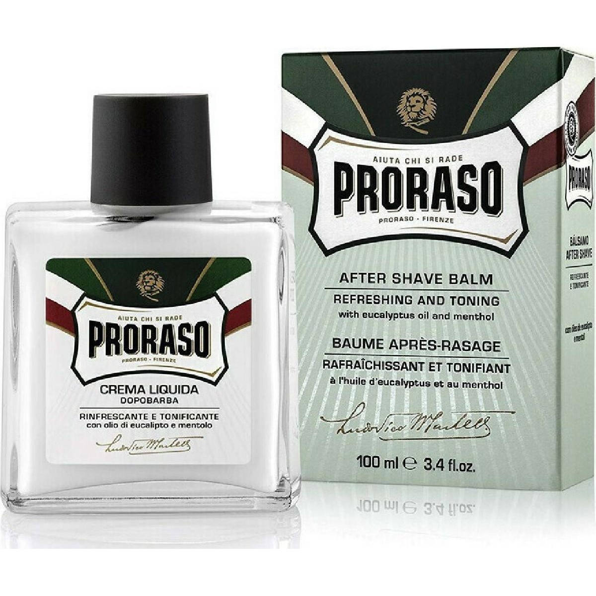 Proraso After Shave Κρέμα Eucalyptus & Mint για Ευαίσθητες Επιδερμίδες 100ml Proraso After Shave Κρέμα Eucalyptus & Mint για Ευαίσθητες Επιδερμίδες 100ml