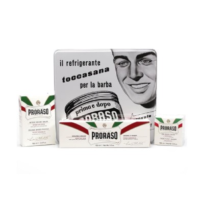 Proraso Toscana Sensitive Σετ Ξυρίσματος | Pre Shave, Κρέμα & After Shave για Ευαίσθητες Επιδερμίδες Proraso Toscana Sensitive Σετ Ξυρίσματος | Pre Shave, Κρέμα & After Shave για Ευαίσθητες Επιδερμίδες