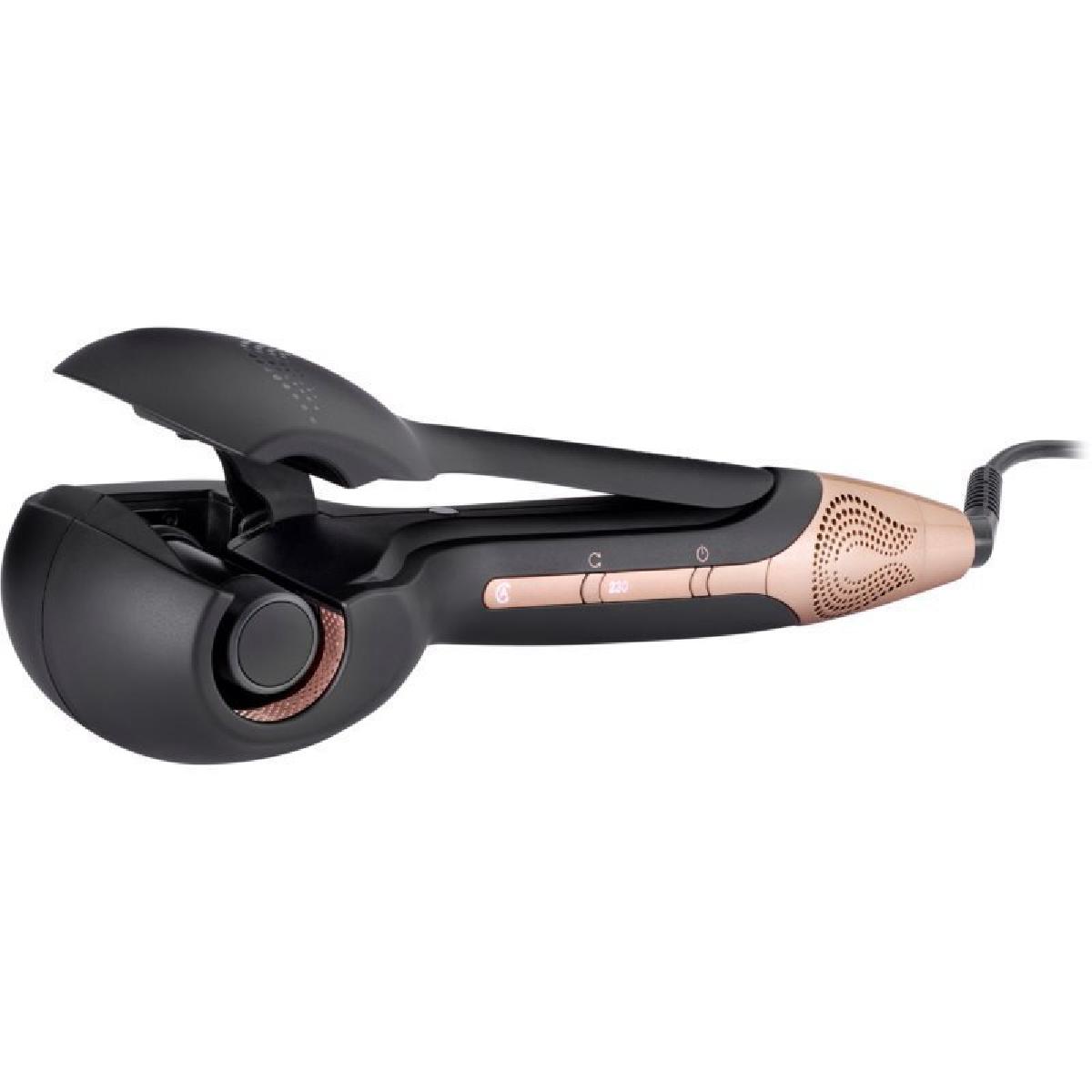 BaByliss C1900E Wave Secret Air αυτόματο ψαλίδι μαλλιών γιά μπούκλες black rose gold BaByliss C1900E Wave Secret Air αυτόματο ψαλίδι μαλλιών γιά μπούκλες black rose gold
