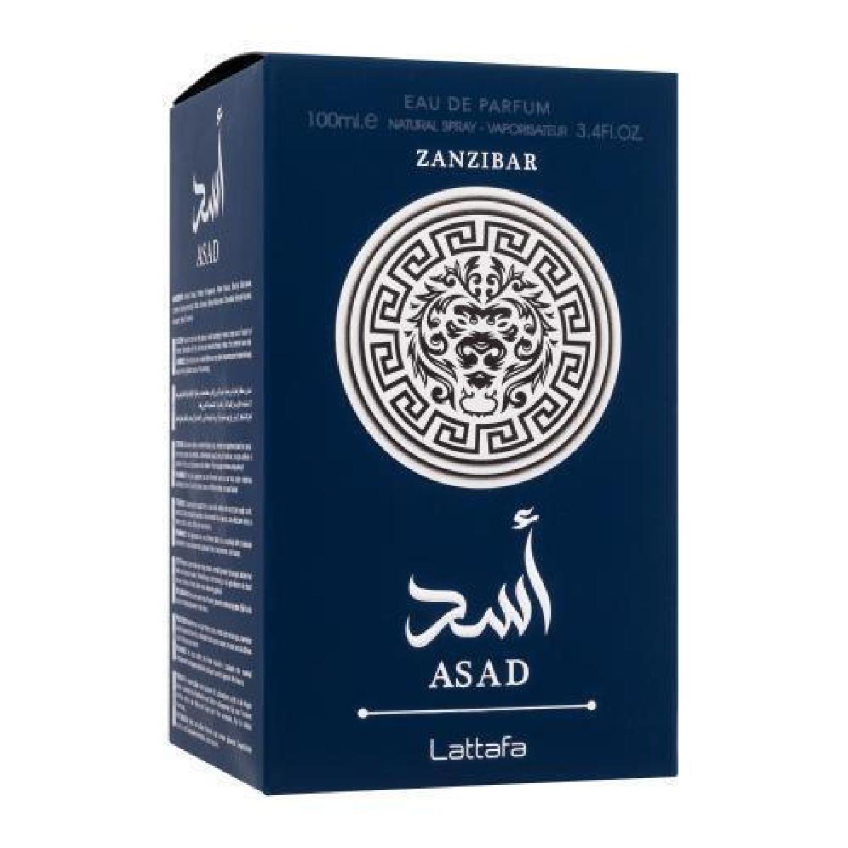 Lattafa Asad Zanzibar Eau de Parfum 100ml Lattafa Asad Zanzibar Eau de Parfum 100ml
