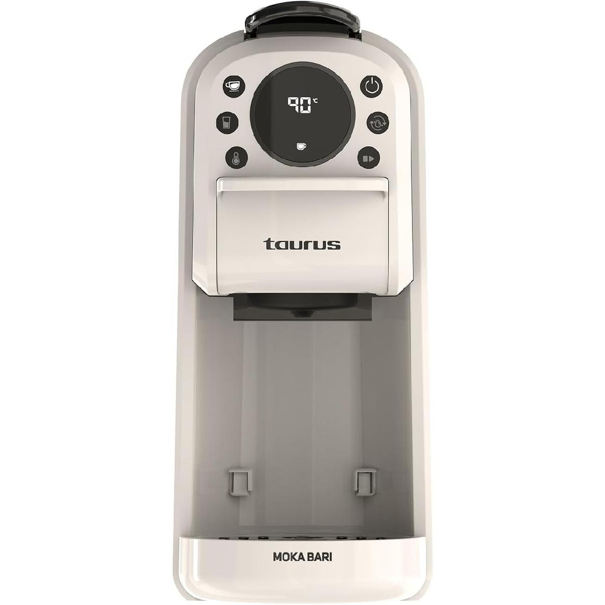 Taurus Mokabari μηχανή καφέ espresso 4-σε-1  20 bar συμβατή με αλεσμένο καφέ, και με κάψουλες Nespresso, Dolce Gusto, ESE Pods
