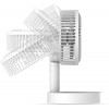 Taurus Air Lite Fold & Go ασύρματος  επαναφορτιζόμενος ανεμιστηρας 15 cm white