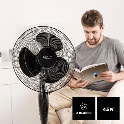 Taurus Greco 16CR Elegance ανεμιστήρας ορθοστάτης 40 cm 45 watt black Taurus Greco 16CR Elegance ανεμιστήρας ορθοστάτης 40 cm 45 watt black