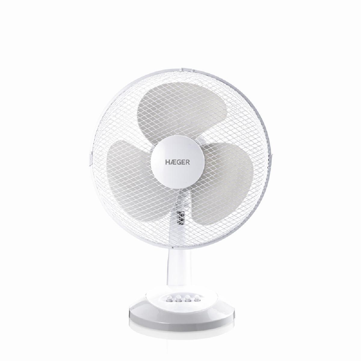 Haeger Table Wind FA-016.007A Ανεμιστήρας Επιτραπέζιος 45 watt 40cm white Haeger Table Wind FA-016.007A Ανεμιστήρας Επιτραπέζιος 45 watt 40cm white