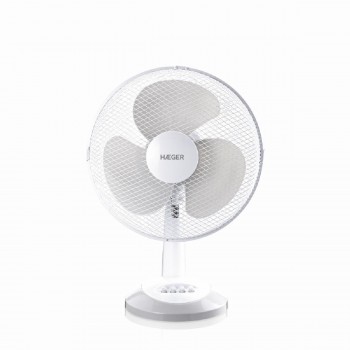 Haeger Table Wind FA-016.007A Ανεμιστήρας Επιτραπέζιος 45 watt 40cm white Haeger Table Wind FA-016.007A Ανεμιστήρας Επιτραπέζιος 45 watt 40cm white