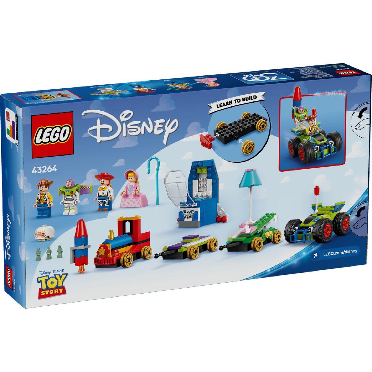 LEGO® Disney™ Toy Story Celebration Train & RC Car (43264)