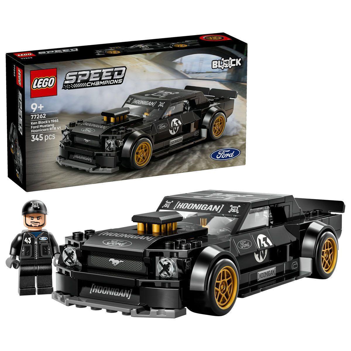 LEGO® Speed Champions Ken Block's '65 Ford Mustang Hoonicorn V1 (77262)