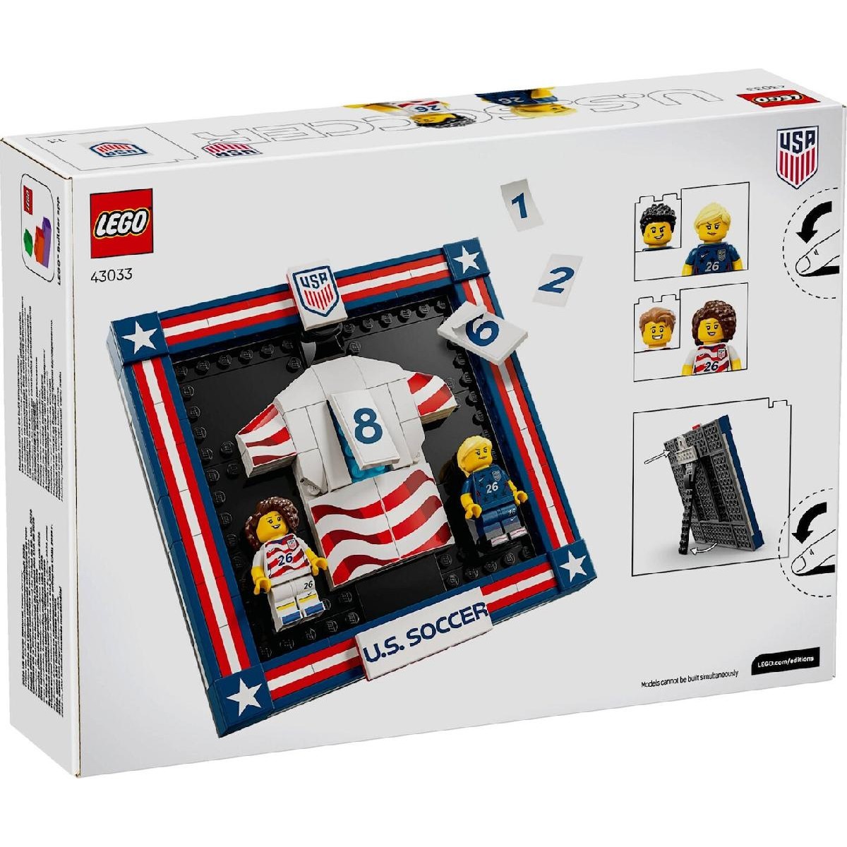 LEGO® Editions 2026 U.S. Soccer National Team Jersey (43033)