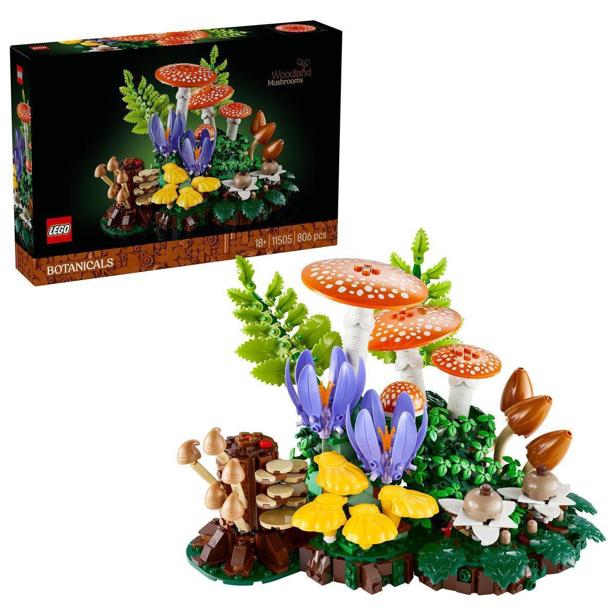 LEGO® Botanicals Woodland Mushrooms (11505)