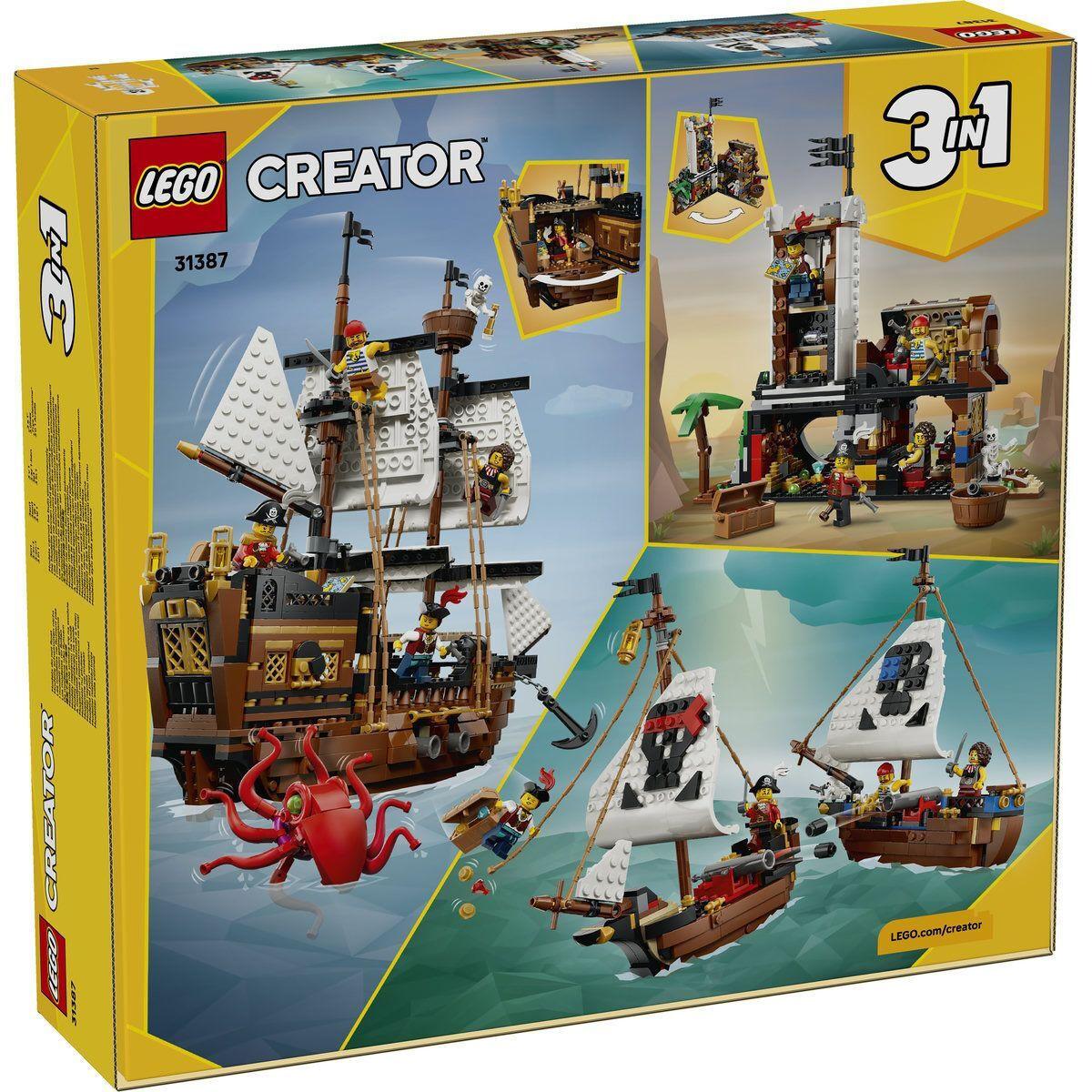 LEGO® Creator 3in1 Iconic Pirate Ship (31387)