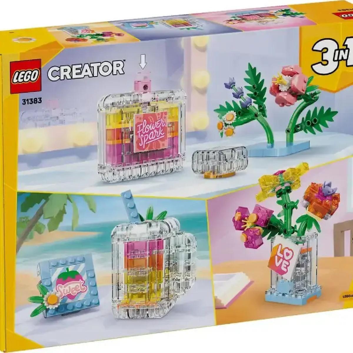 LEGO® Creator 3in1 Floral Decor Perfume Bottle (31383)