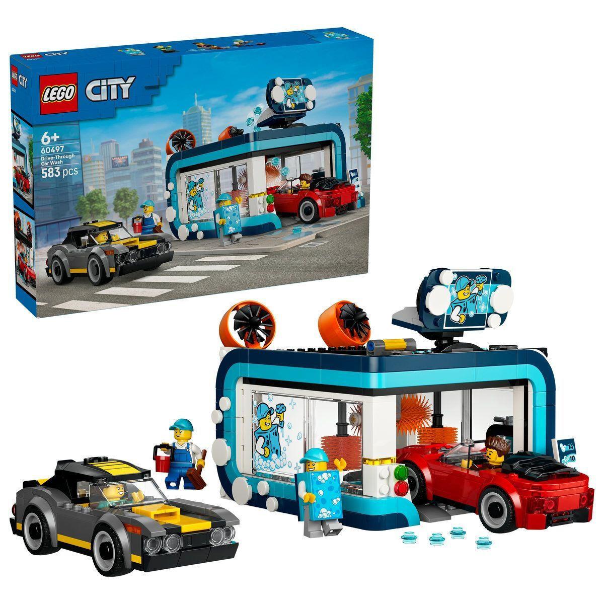 LEGO® City Drive-Through Car Wash (60497)