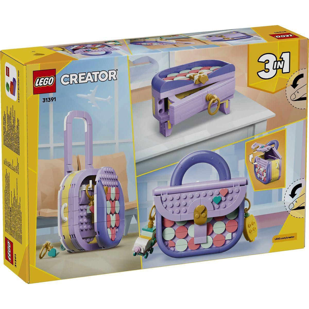 LEGO® Creator 3in1 Art Fashion Bag With Storage (31391)