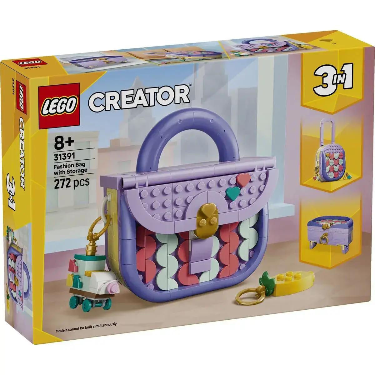 LEGO® Creator 3in1 Art Fashion Bag With Storage (31391)