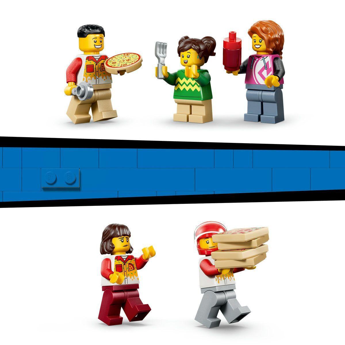 LEGO® City Pizza Delivery Experience With Vehicles (60496)