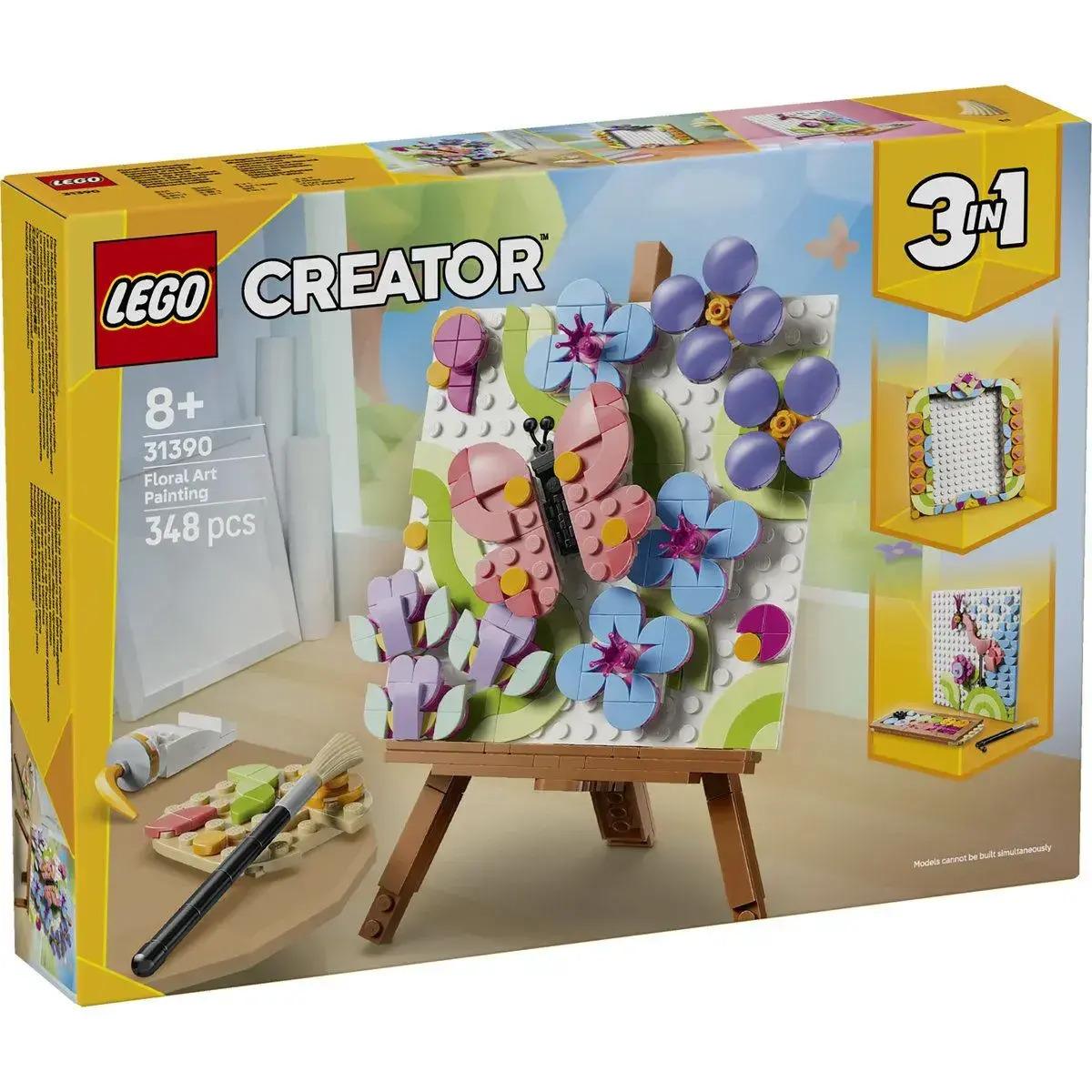 LEGO® Creator 3in1 Floral Art Decor Painting (31390)