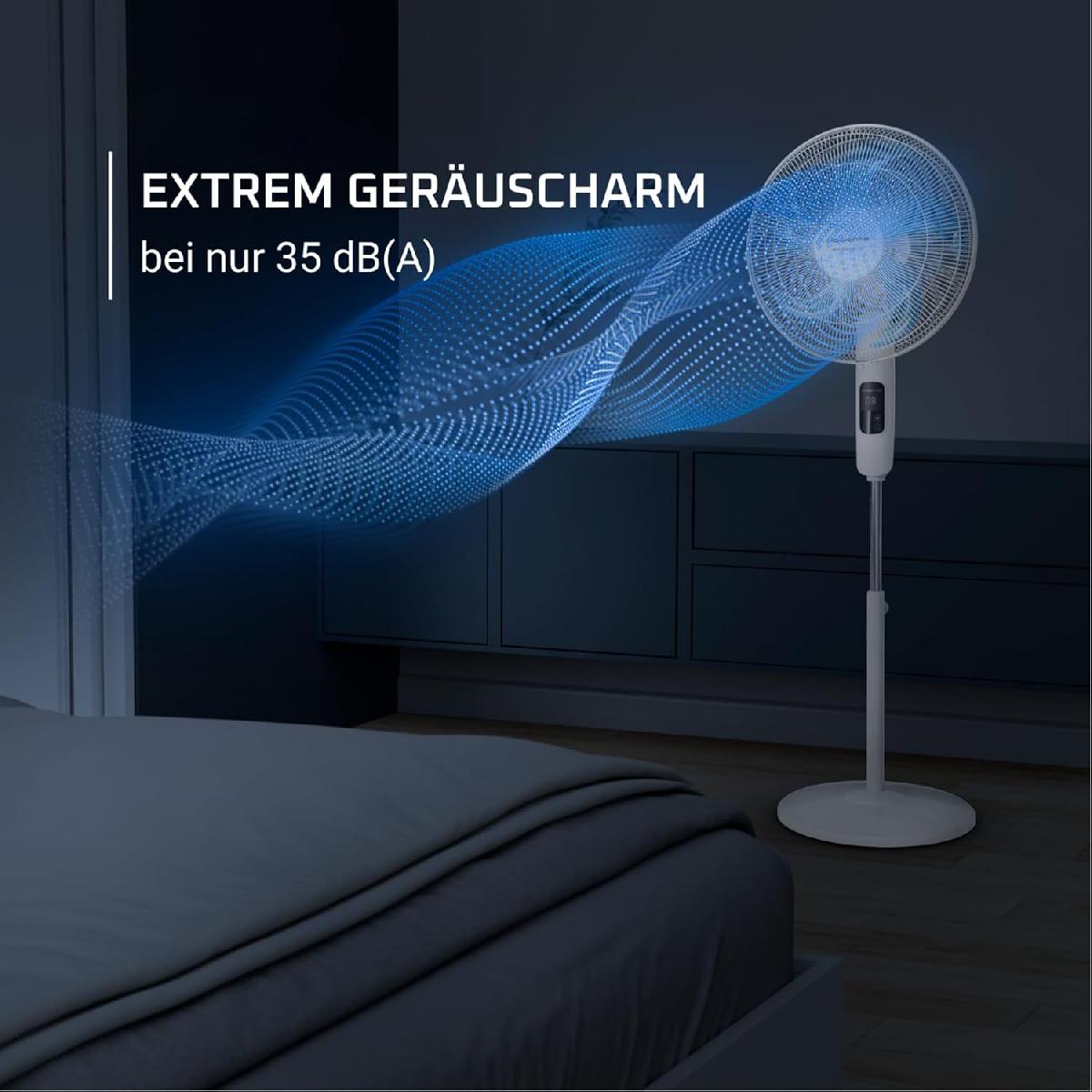 Rowenta Turbo Silence VU5450 Ανεμιστήρας Ορθοστάτης 32 watt 40cm white Rowenta Turbo Silence VU5450 Ανεμιστήρας Ορθοστάτης 32 watt 40cm white