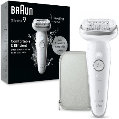 Braun Silk-epil Series 9 SES9-011 Αποτριχωτική Μηχανή white silver Braun Silk-epil Series 9 SES9-011 Αποτριχωτική Μηχανή white silver